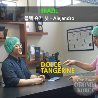 [브라질] 블랙슈가넛 펄프드 내추럴_돌체 텐저린